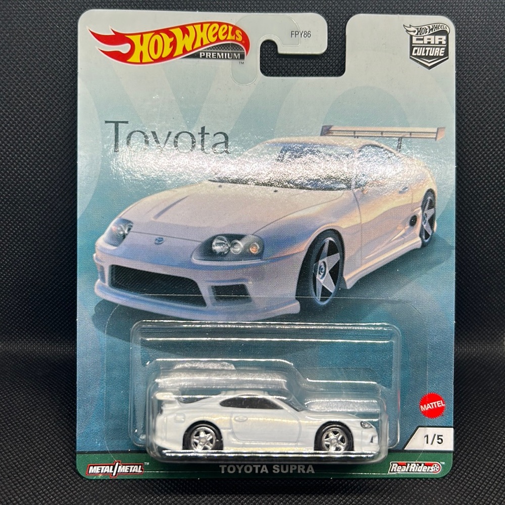 Hot Wheels Car Culture Premium Toyota Set (2021) *Lot of 5 Cars
